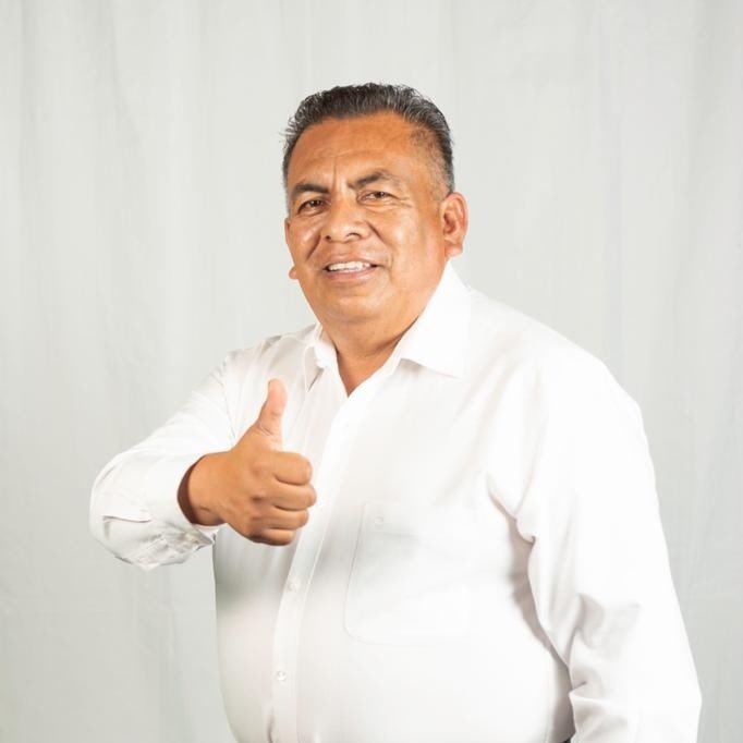 Porfirio Lima Cervantes, candidato del PVEM  en Acajete que se encuentra secuestrado desde el pasado sábado. (Especial)