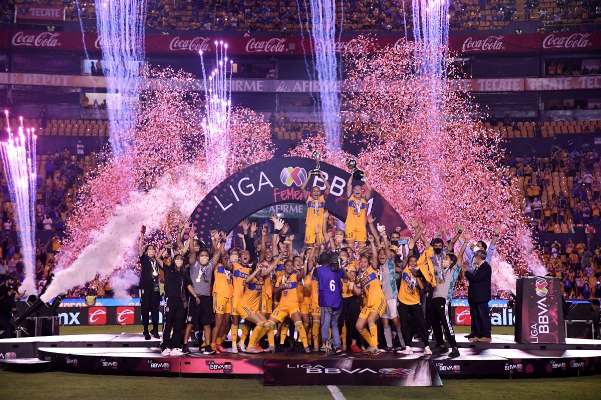 Tigres Femenil, campeonas del Guardianes 2021 (Imago7)