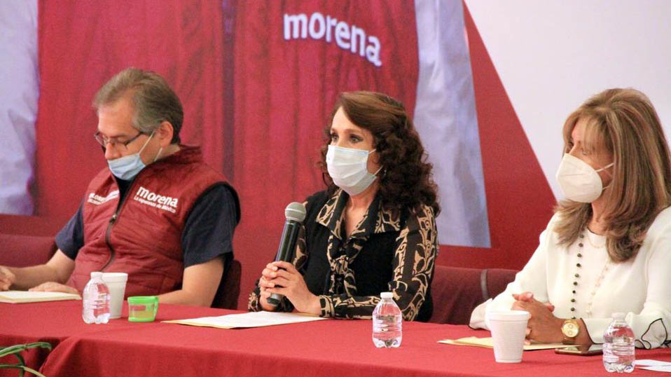 Candidata de ELIGE declina por de Dolores Padierna en la Cuauhtémoc