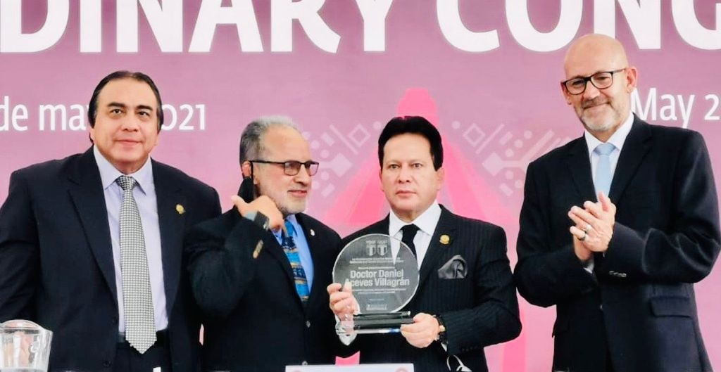 Daniel Aceves recibió reconocimiento internacional (Cortesía)
