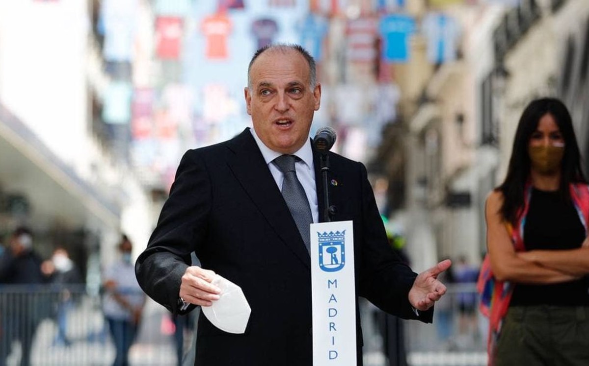Javier Tebas, presidente de La Liga (Instagram: @javier.tebas)