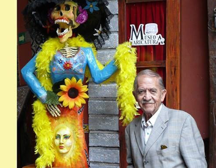 Jesús Castruita, caricaturista lagunero. (Especial)