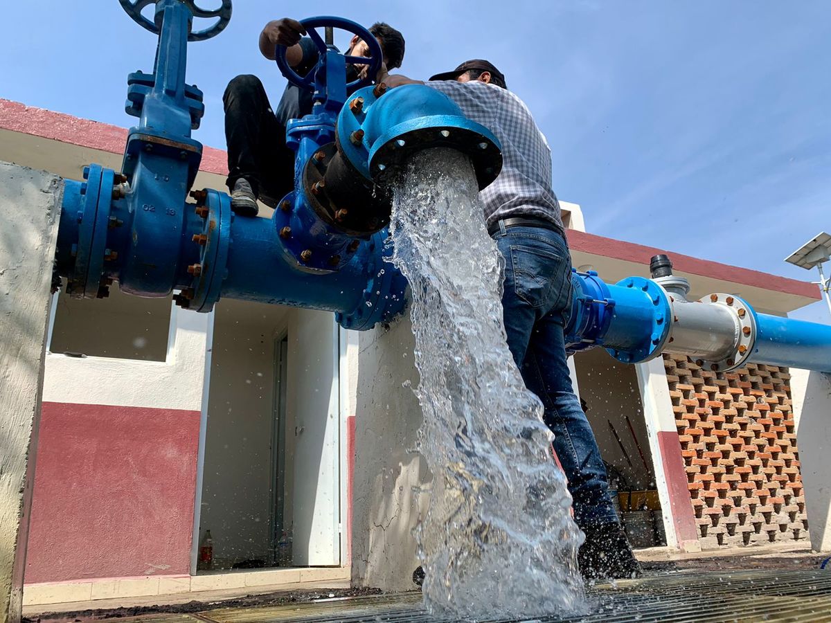 Explicó que 43% del líquido que consume Ecatepec es agua en bloque del Sistema Cutzamala, operado por la Comisión Nacional del Agua. (Especial)
