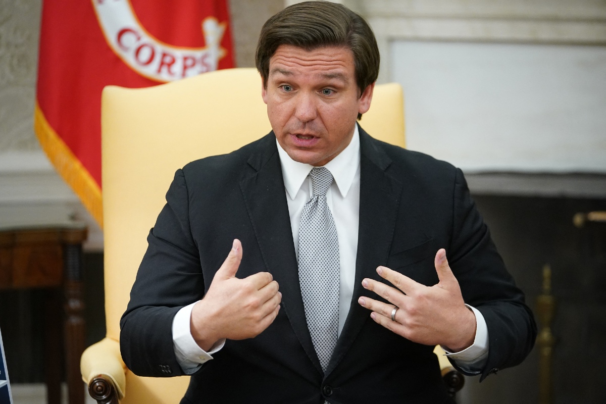 Ron DeSantis, gobernador de Florida (AFP)