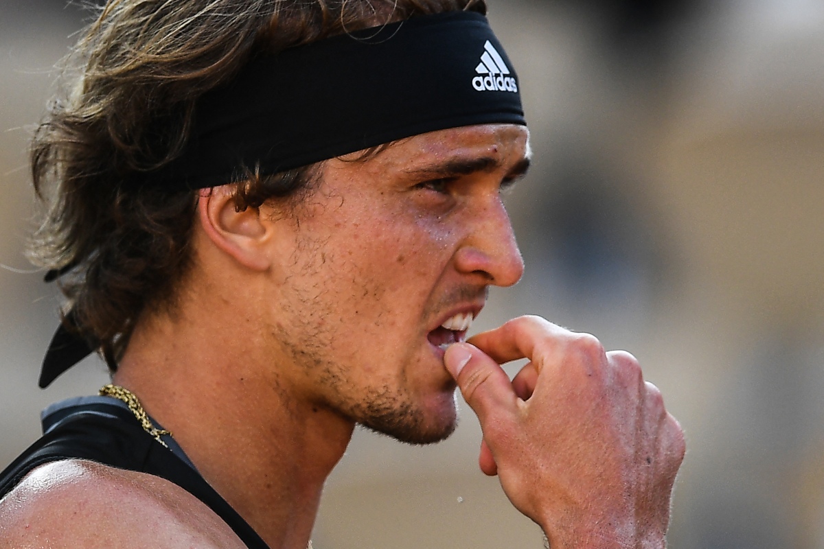Alexander Zverev, tenista alemán (AFP)