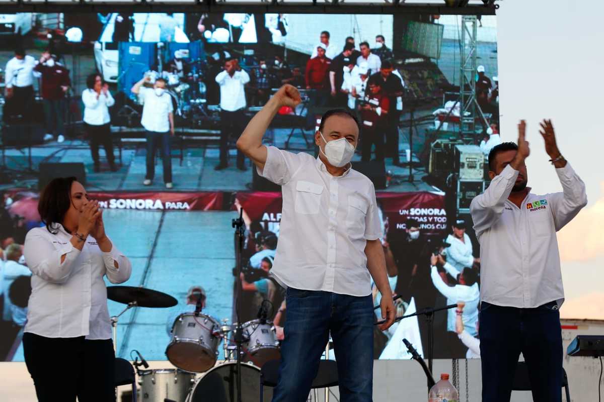 Alfonso Durazo, candidato por Morena a la gubernatura del estado de Sonora. (Araceli López)