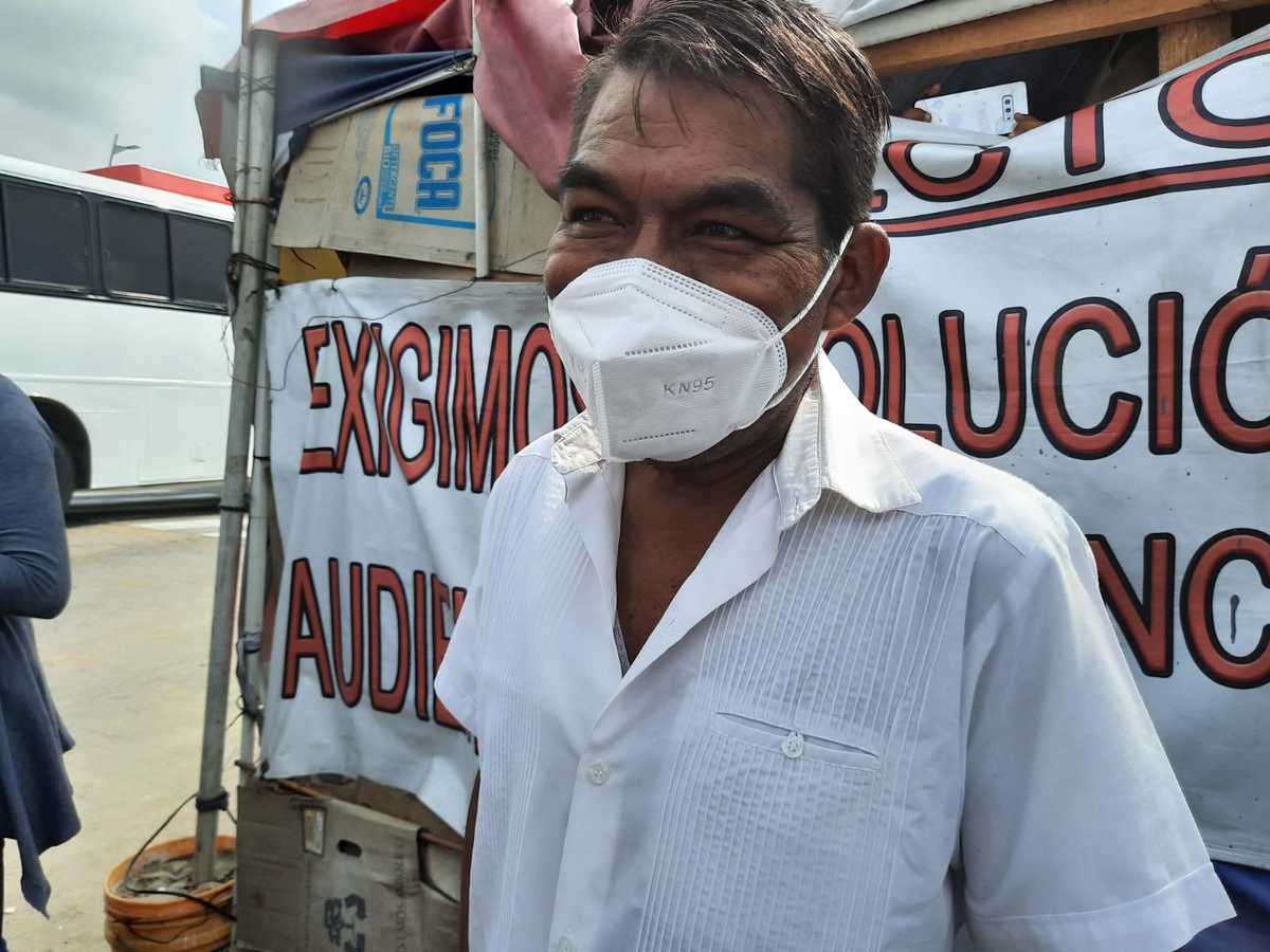 Bruno  Placido Valerio, promotor de la UPOEG. (Javier Trujillo)
