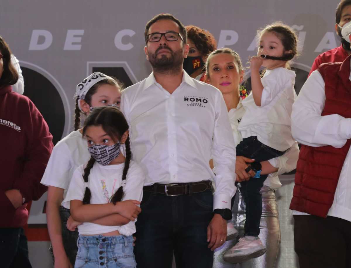 El candidato de la colación "Juntos Haremos Historia" a la alcaldía Miguel Hidalgo, Víctor Hugo Romo. (Especial)