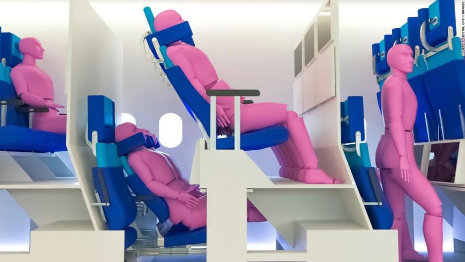 Concepto de cabina 'Pure Skies' de la firma británica PriestmanGoode. (Especial)