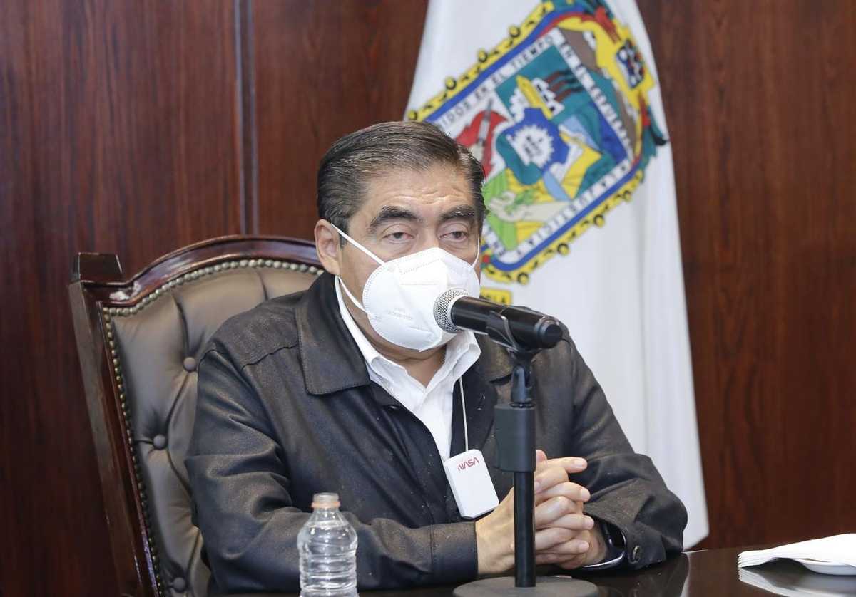Miguel Barbosa, gobernador de Puebla. (Especial)