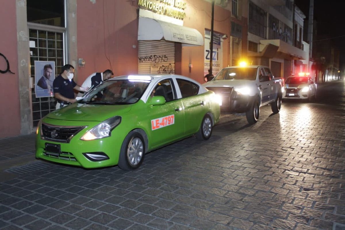 En operativo de transporte seguro han sancionado a 26 taxistas en León