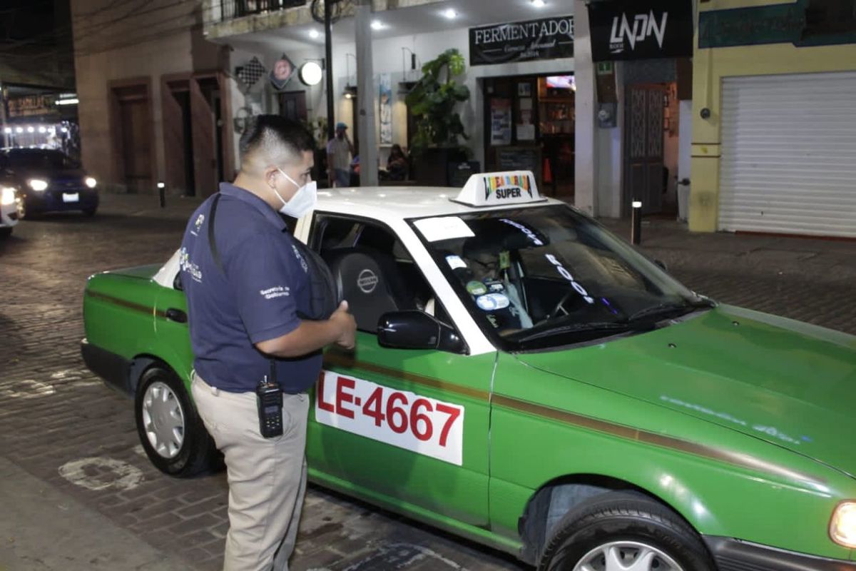 En operativo de transporte seguro han sancionado a 26 taxistas en León
