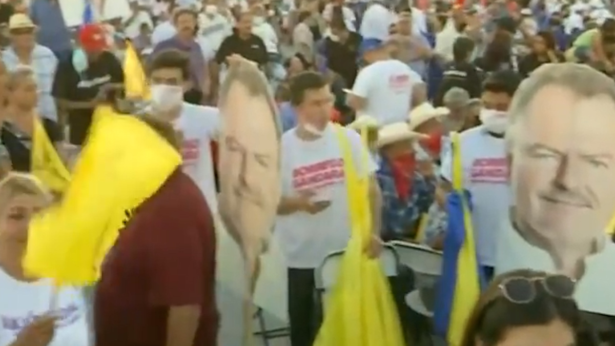 Últimas actividades de campaña de Ernesto Gándara