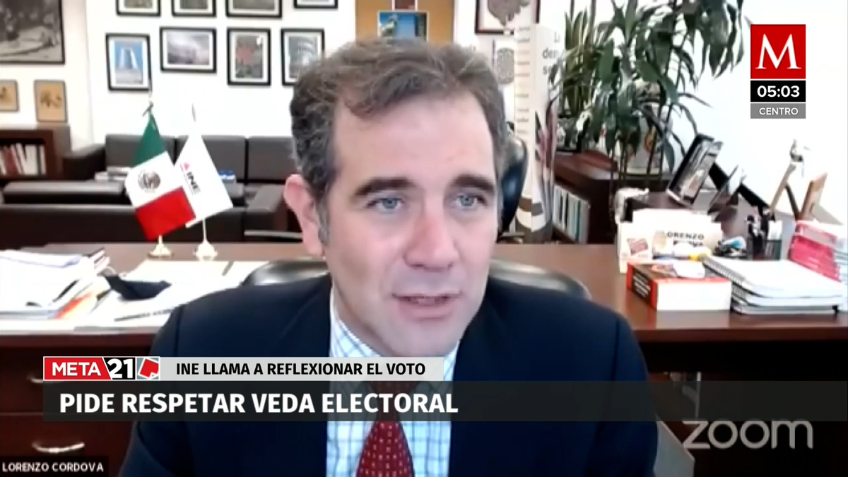 Lorenzo Córdova pide respetar veda electoral