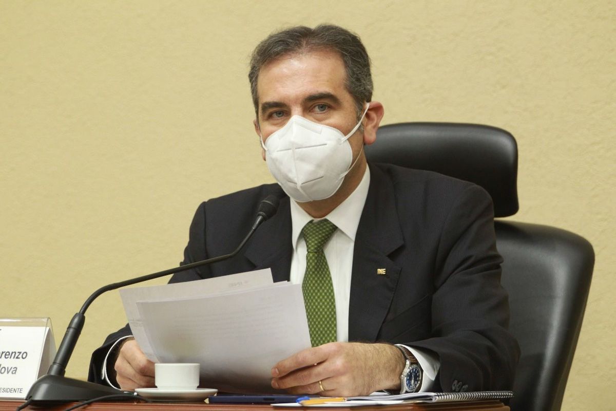 Lorenzo Córdova Vianello, consejero presidente del INE. (Cuartoscuro)