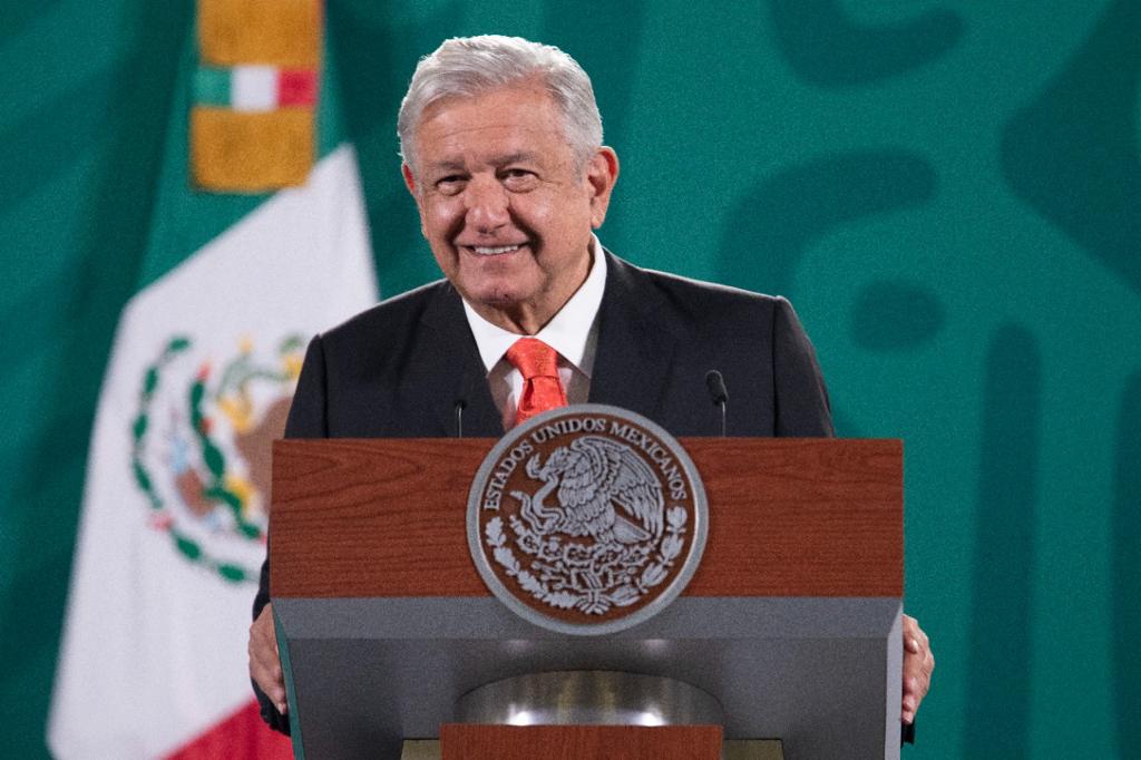 El presidente Andrés Manuel López Obrador en La Mañanera. (Cortesía)