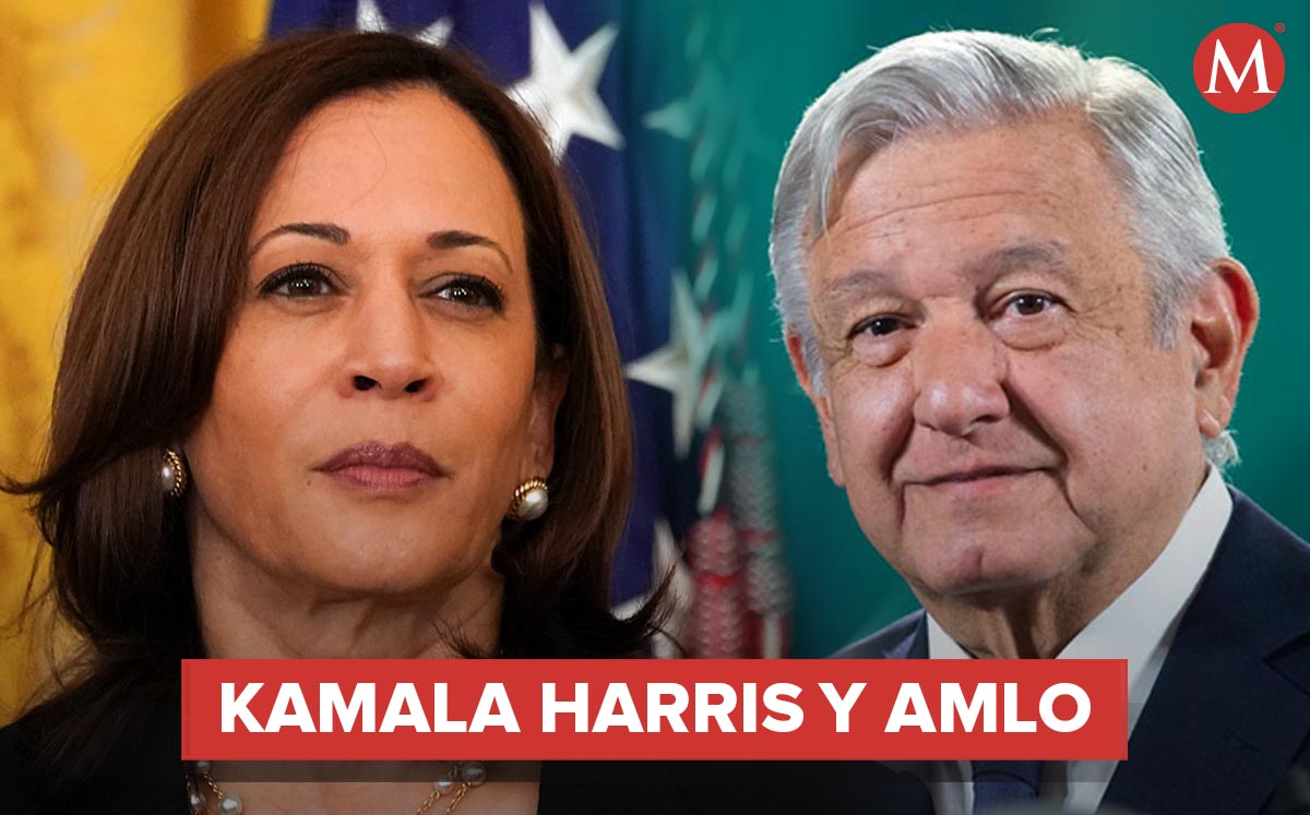 El Presidente se reunió con la vicepresidenta de Estados Unidos, Kamala Harris. (Especial)