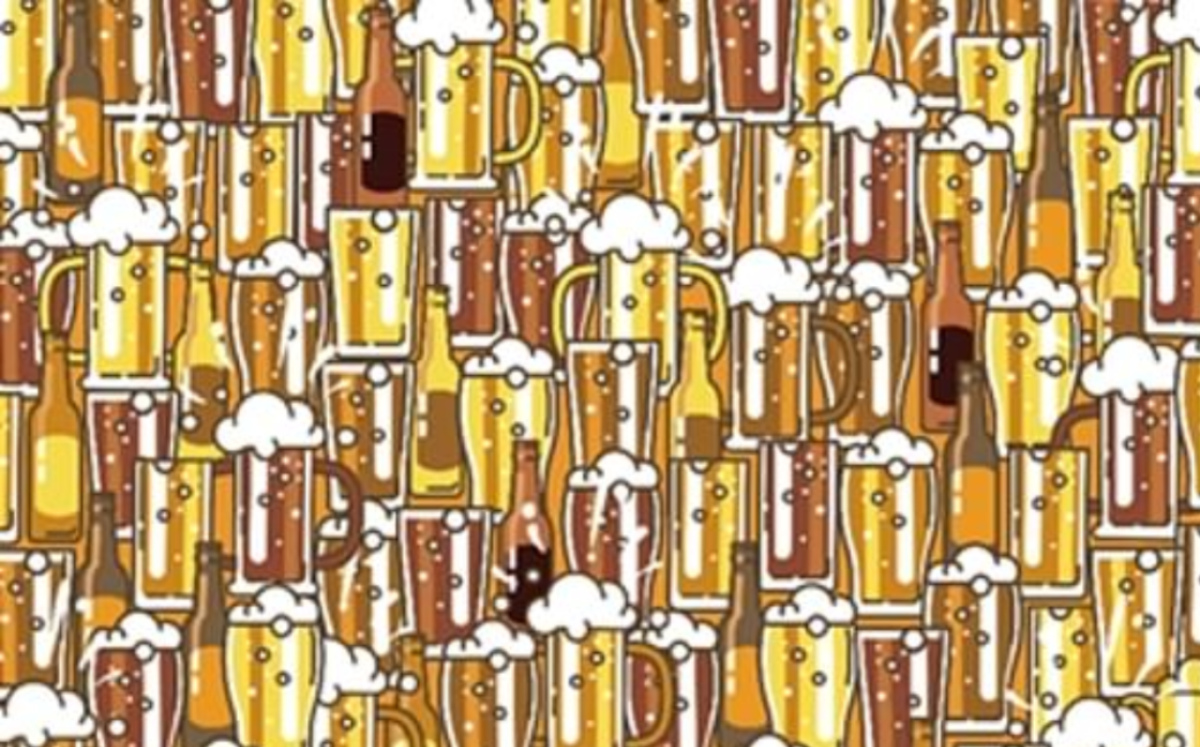 Encuentra el trofeo entre los tarros de cerveza (Stonegate Pub Company).