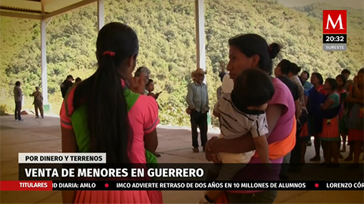 Venta de menores en Guerrero