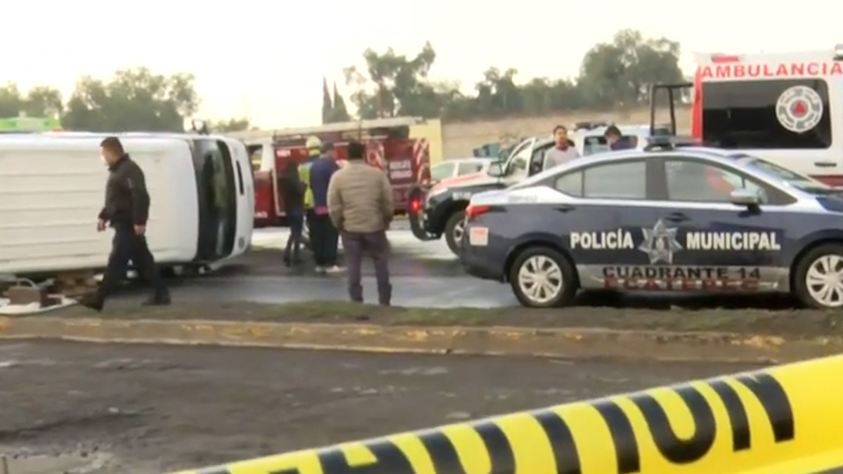 Accidente vial deja un muerto en la carretera Texcoco-Lechería