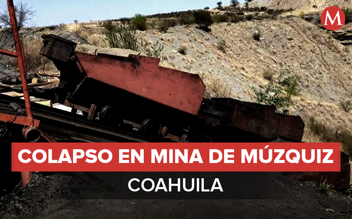 El colapso ocurrió en una mina en la comunidad de Las Rancherías. (Especial)