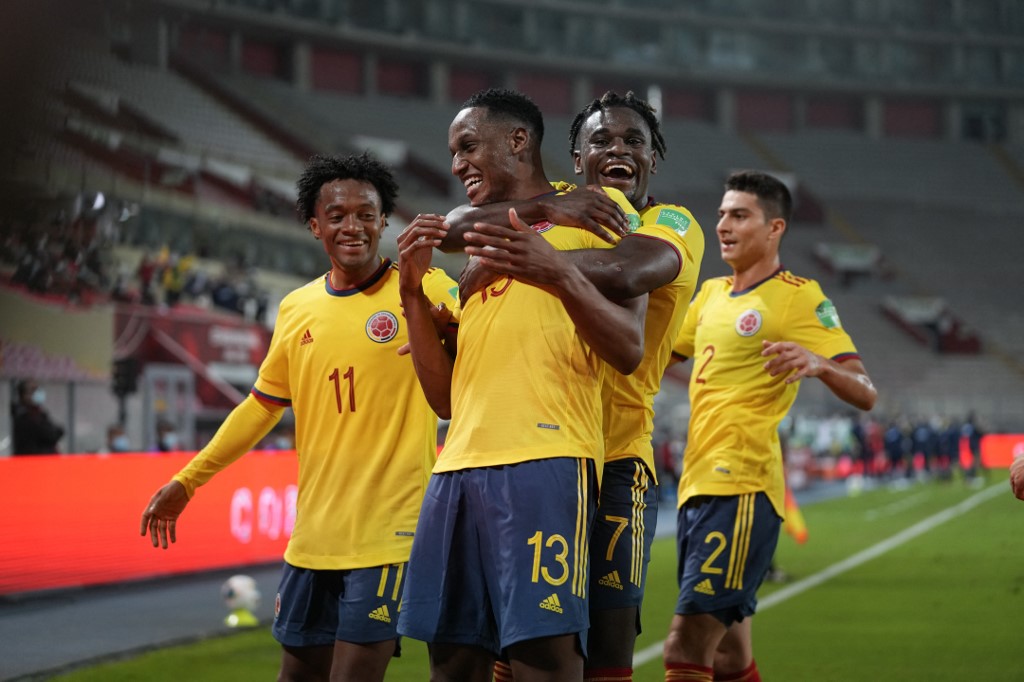 Colombia venció a Perú en Lima (AFP)