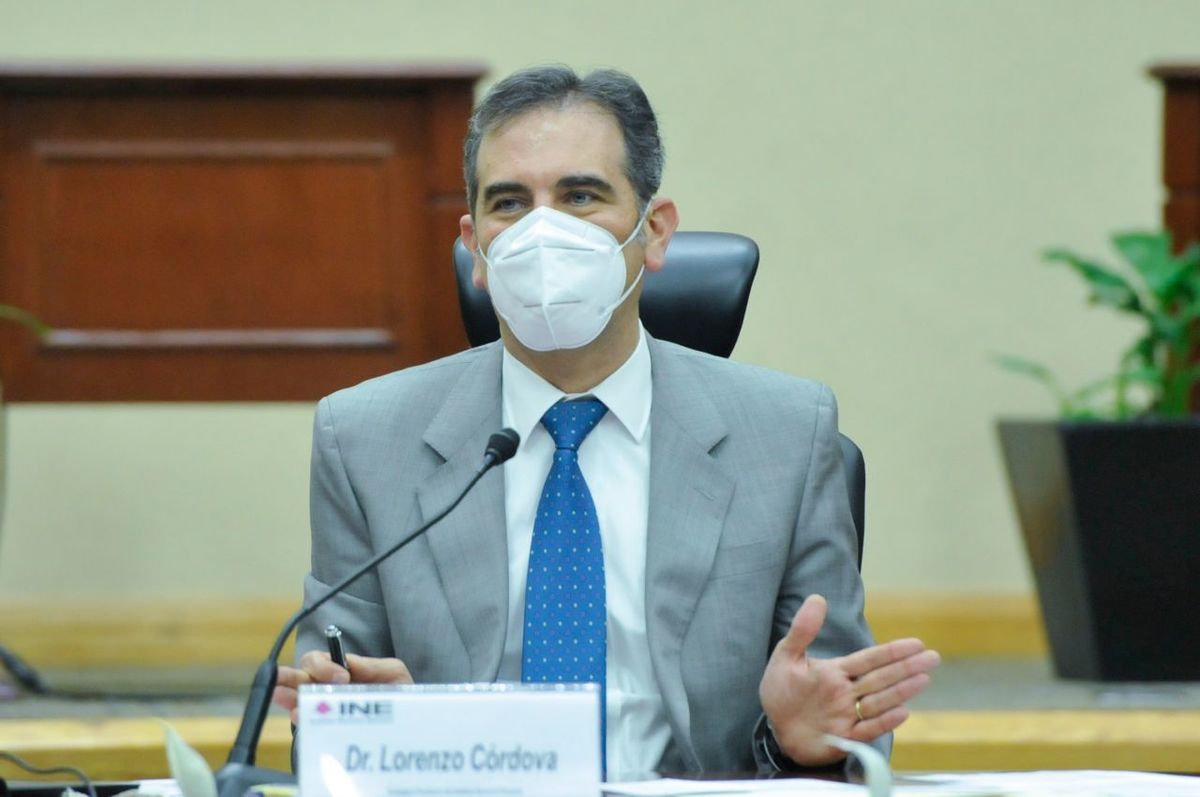 El consejero presidente del INE, Lorenzo Córdova. (Cuartoscuro)