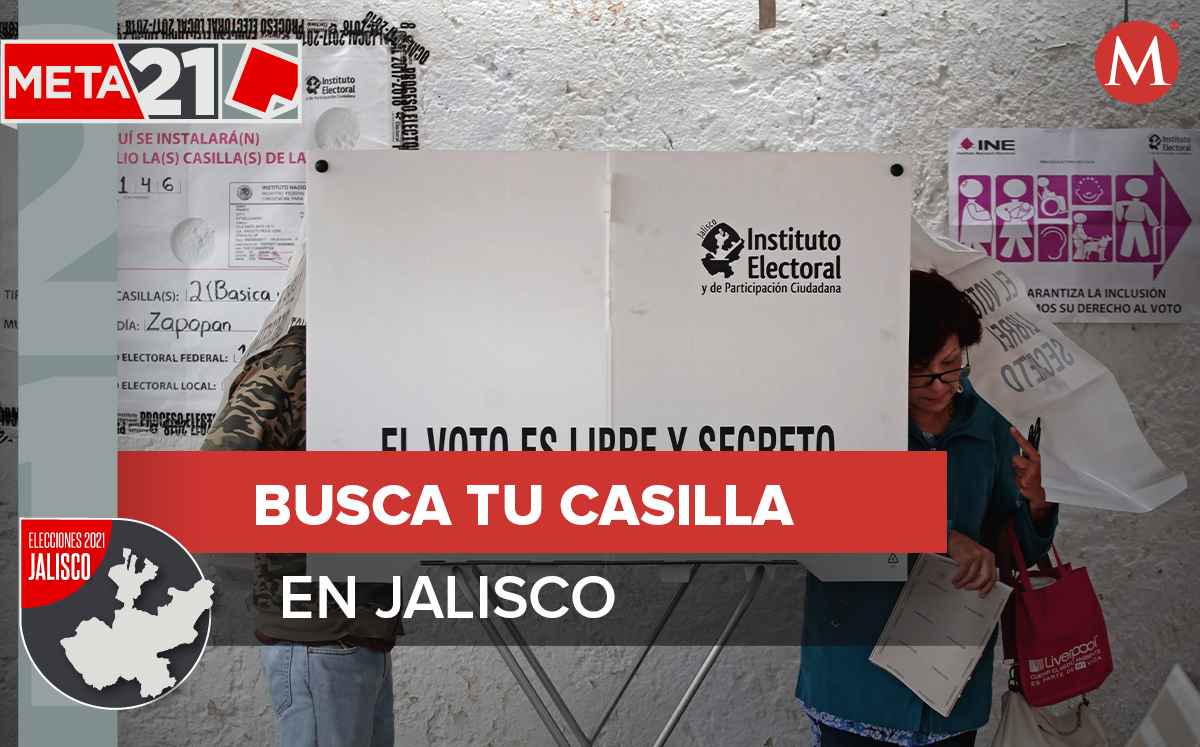¿Dónde está mi casilla en Jalisco? (Milenio)