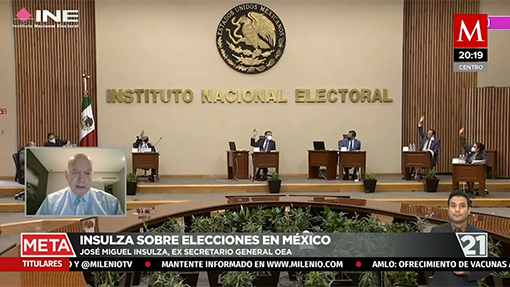Entrevista con José Miguel Insulza, ex secretario general OEA