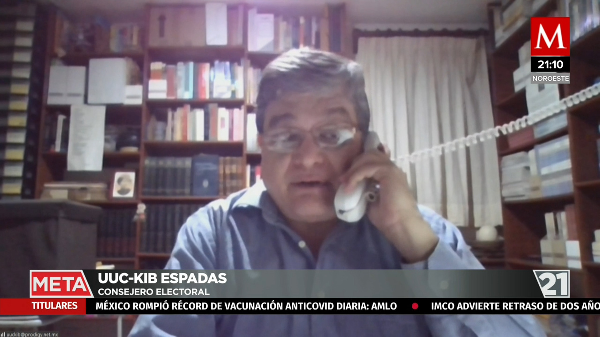 Entrevista a Uuc-Kib Espadas. INE llama a voto masivo