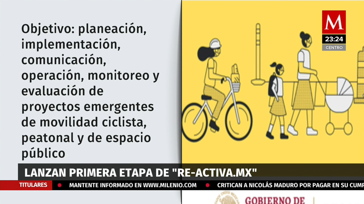 Lanzan primera etapa de plataforma 'Re-activa' en CdMx