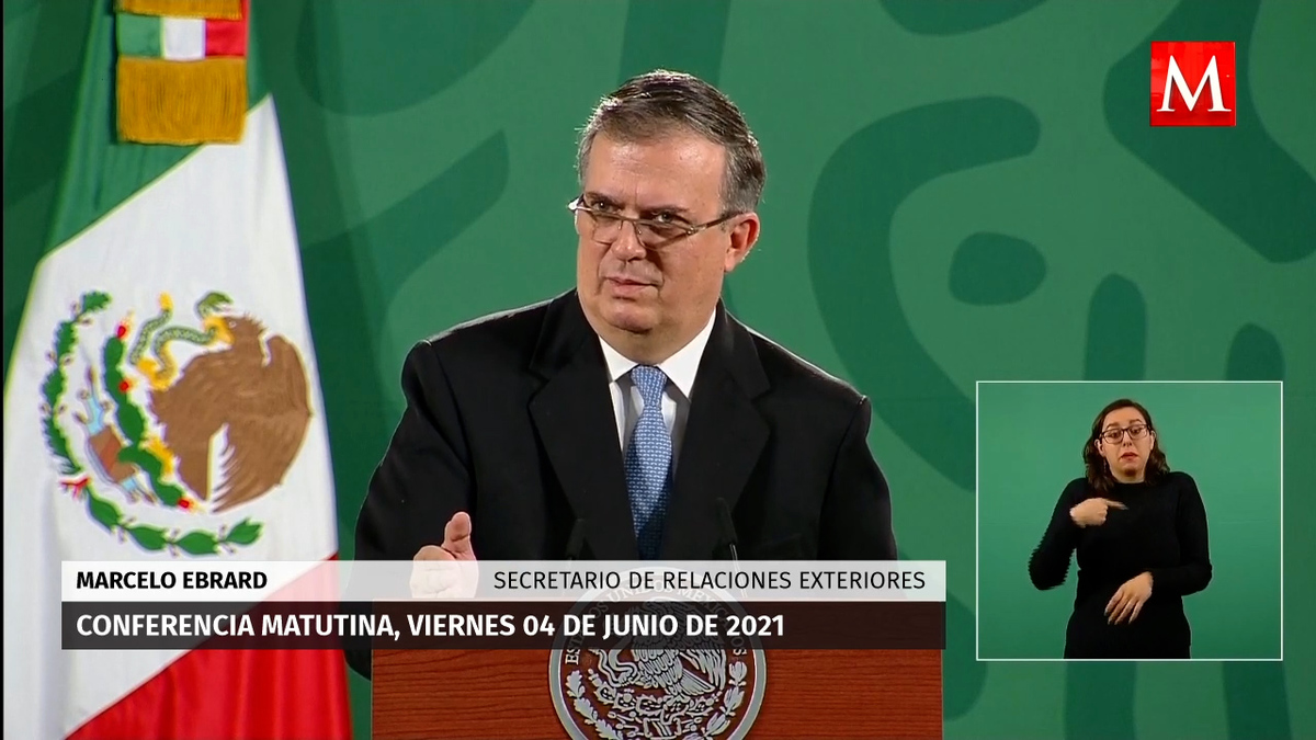 Memorando de EU no es respuesta a nota diplomática de México: Ebrard