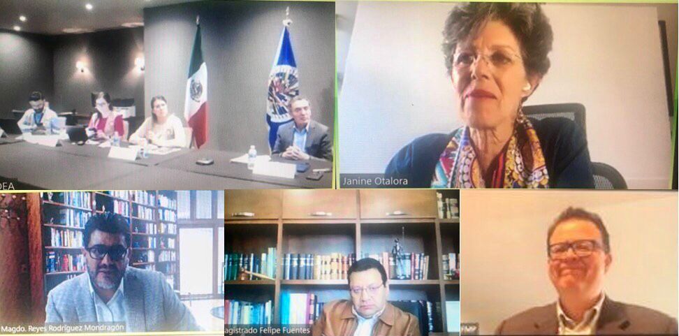 La reunión del TEPJF con la OEA previo al proceso electoral. (Especial)