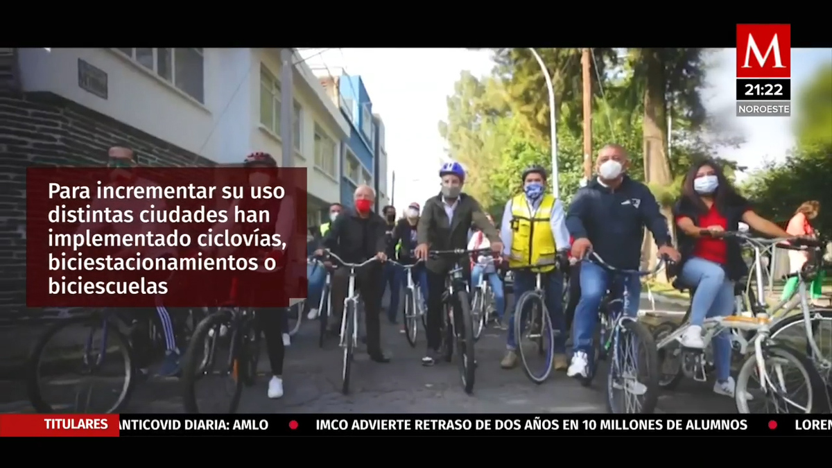 Se conmemora el día mundial de la bicicleta