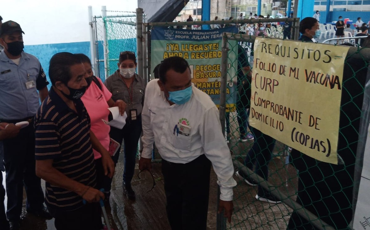 Vacuna covid en Tamaulipas. (Jesús García)