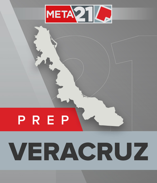 Así avanza el PREP en Veracruz.