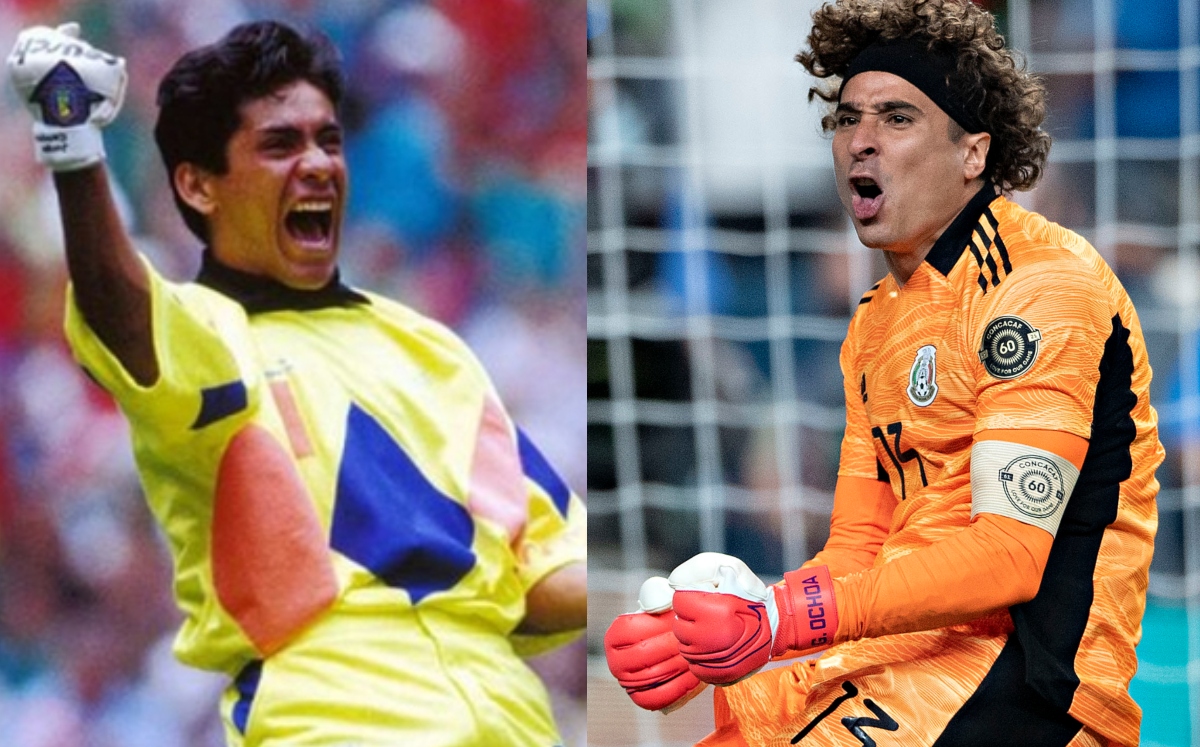 Jorge Campos y Guillermo Ochoa (Mexsport/Imago7)
