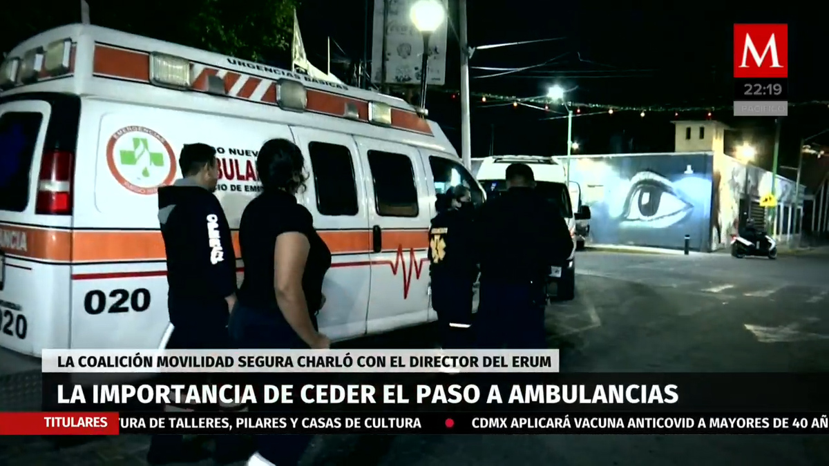 La importancia de ceder el paso a ambulancias