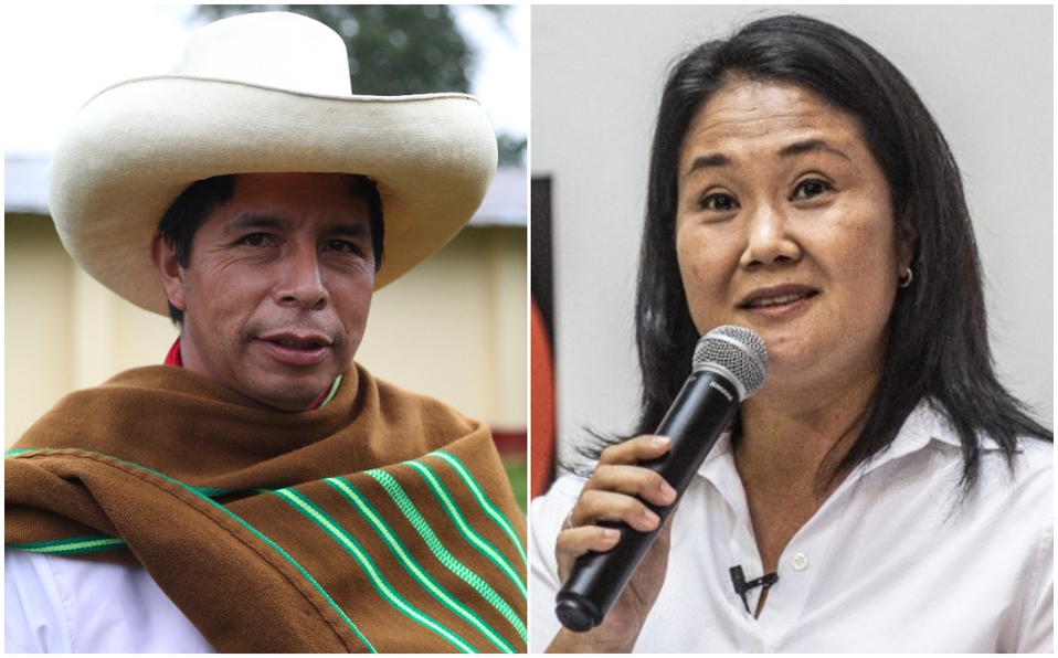 Pedro Castillo y Keiko Fujimori | Archivo