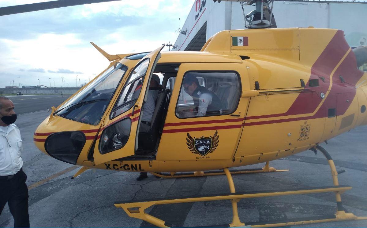 Protección Civil de Nuevo León se une a búsqueda de mineros en Múzquiz, Coahuila. Foto: Especial