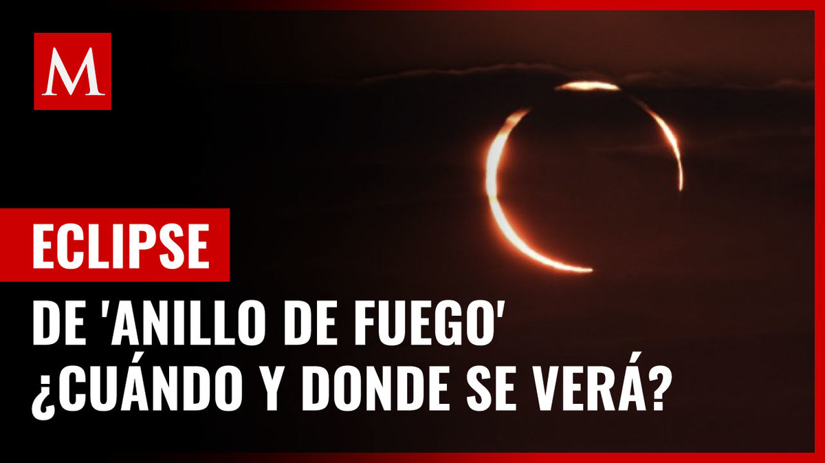 ¿Qué es el increíble Eclipse de 'Anillo de fuego'?
