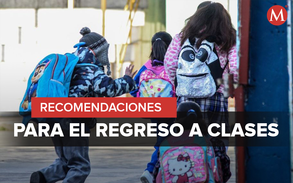 Conoce todas las recomendaciones para el regreso a clases. (Cuartoscuro)