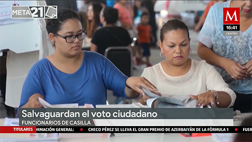 ¿Cuántos y qué funciones desarrollan los funcionarios de casilla?
