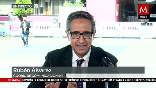 Entrevista con Rubén Álvarez, coordinador de comunicación social del INE