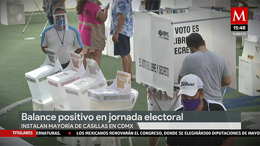 Erika Estrada, consejera IECDMX, dice hay balance positivo en jornada electoral