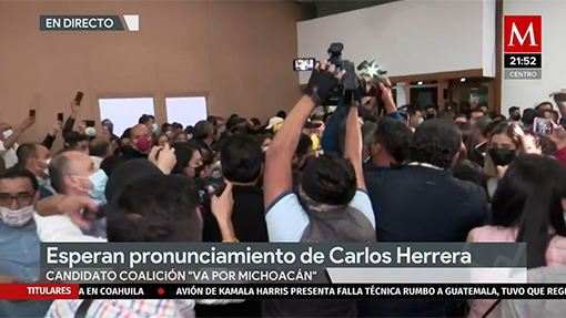Esperan pronunciamiento de Carlos Herrera, candidato de Va por Michoacán