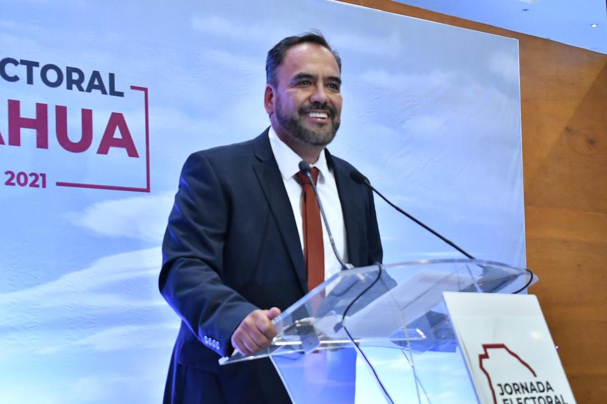 Juan Carlos Loera, candidato de Morena a gubernatura de Chihuahua | Foto: Juan José García Amaro