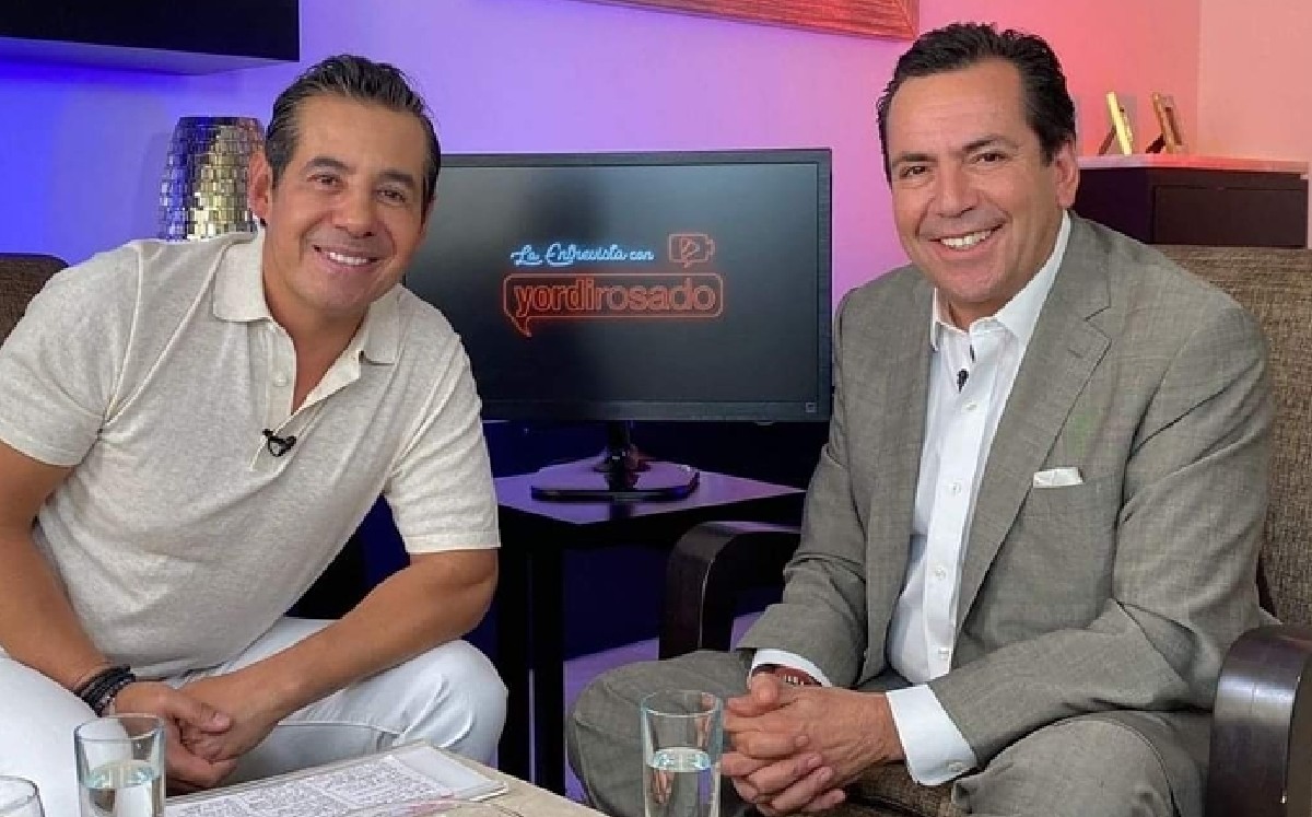 El periodista fue invitado al programa dominical de Yordi. (Instagram)