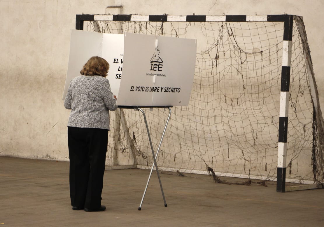 Votaciones en Puebla. (Melanie Torres)