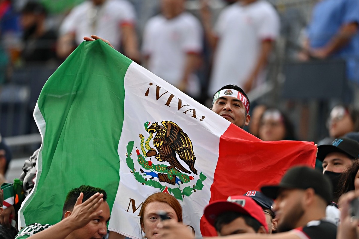 Aficionado durante partido de la selección mexicana (Imago 7)